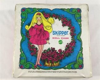 Vintage 1969 Skipper Doll Case w/ Doll, Clothes & Accessories https://ctbids.com/#!/description/share/236142