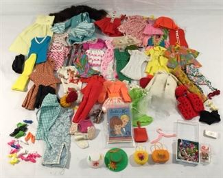 Vintage 1960-1970 Barbie Clothes, Accessories & Booklets https://ctbids.com/#!/description/share/236144