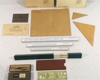 Vintage Templets, Rulers, Bow Pen & Calligraphy Collection by Keuffel & Esser Co (14Pcs) https://ctbids.com/#!/description/share/236167
