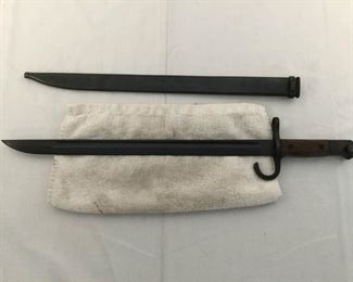 Japanese WWII Bayonet with Sheath, Ariska Type 30 (2Pcs)     
          https://ctbids.com/#!/description/share/236216
