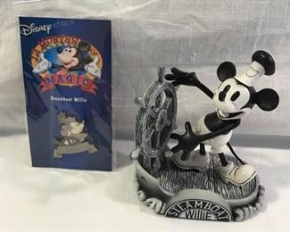 Steamboat Willie Figurine & Steamboat Willie Pin https://ctbids.com/#!/description/share/236218