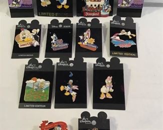 Disney Donald & Daisy Duck Pins 15 Piece https://ctbids.com/#!/description/share/236222