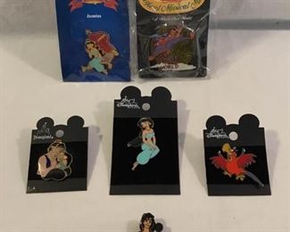 Disney Aladdin Pins 6 Piece https://ctbids.com/#!/description/share/236231