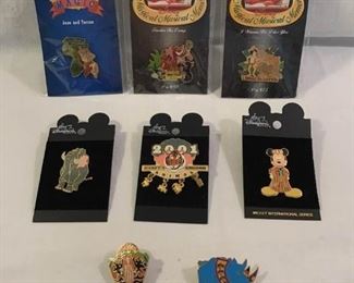 Disney Jungle Book, Tarzan, Animal Kingdom Themed Pins https://ctbids.com/#!/description/share/236237