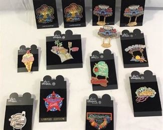Disney California Adventure Rides, Attractions, and Eatery Pins 13 Piece https://ctbids.com/#!/description/share/236241