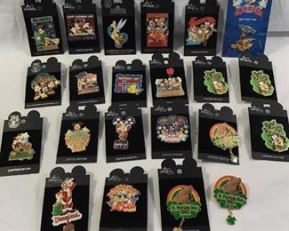 Disney Holiday Pins 21 Pins https://ctbids.com/#!/description/share/236243