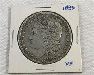 1885 Morgan Silver Dollar https://ctbids.com/#!/description/share/236270