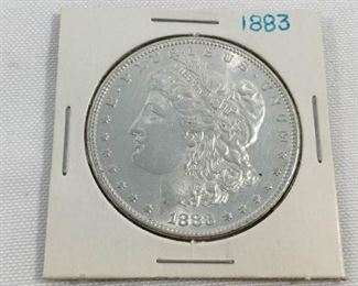 1883 Morgan Silver Dollar https://ctbids.com/#!/description/share/236271