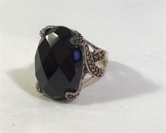Sterling Thailand Ring Vintage https://ctbids.com/#!/description/share/236298
