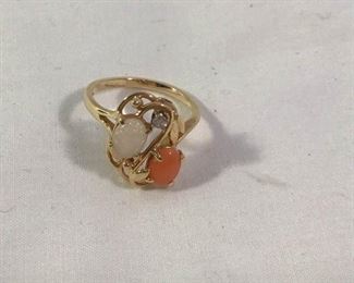 14K Gold Opal Ring https://ctbids.com/#!/description/share/236313