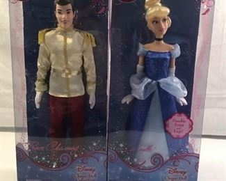 Disney Princess Classic Doll Collection-Cinderella & Prince Charming https://ctbids.com/#!/description/share/236193