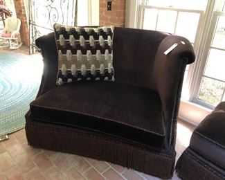 2- love seats $300 each ottoman $200