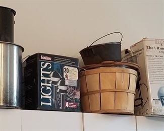Crab Cookers, Cast Iron Dutch Oven, Bushel Basket