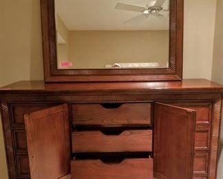 Beautiful Cindy Crawford Home Dresser with Mirror