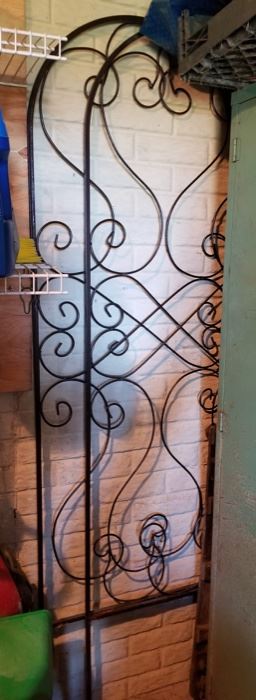 Two Tall "Garden Gate" Stands for Your Garden or Interior Home Decor.
