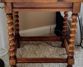 Spiral Legged Table