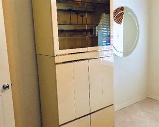 Lacquer Media/Display Cabinet** - (36W 18-1/2D 83H)