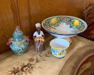 Ceramics from Italy & Jamaica