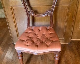 Victorian Balloon Back Chair