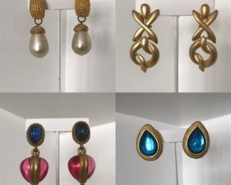 Vintage Clip Earrings