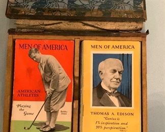 Men OF America Cards 1920s
