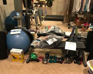 Weight Bench & Weights