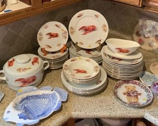 JKW Rosenthal Lobster China