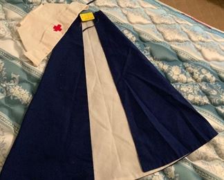 Vintage Hand Made Child's Nurse Costume