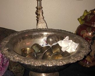 Silver Plate Punch Bowl