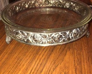 Silver Plate Serving