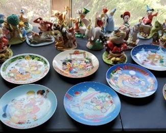 Disney Collectable Plates and Figurines
