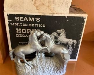 65 SJ mis Bean Limied edition Horse decaner empty $15.00

