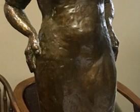 Shirley Thomson Smith, "Pueblo Potter" 1/10, 1980, 22.5" tall, 30 lbs.