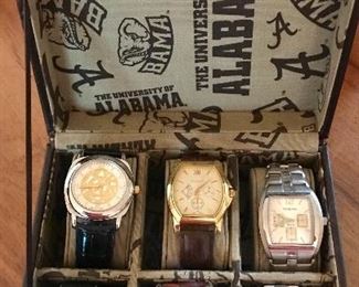 Set of 6 Meeting Street men's watches in Alabama case
