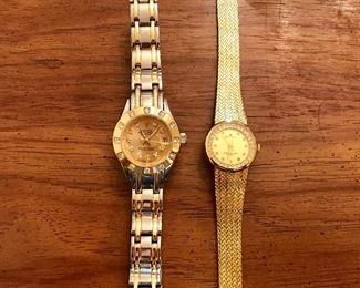 Faux his and hers Rolex watches