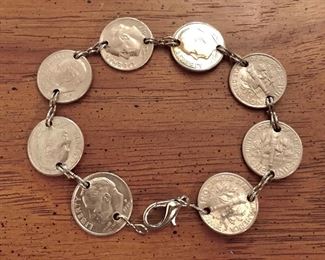 Dime bracelet