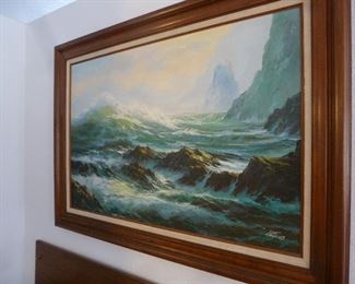 Don Fairbanks Seascape painting