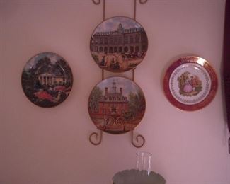 hand painted plates