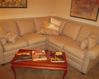 3 pc ETHAN ALLEN SECTIONAL sofa
