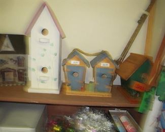 collection bird houses