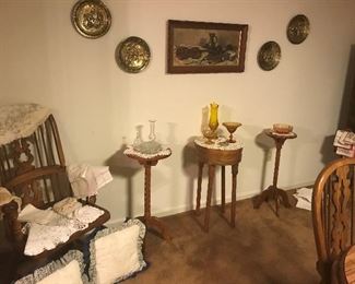 Handmade plant/table stands