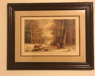 Currier and Ives Prints