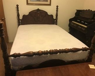 Beautiful Full size Depression Poster Bed