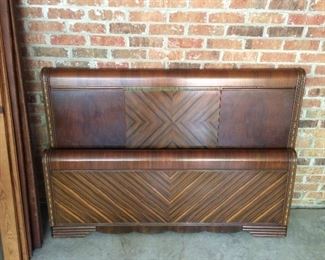 Art Deco Waterfall Depression Bed