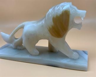 marble lion from Egypt