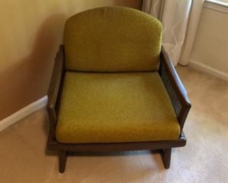 Mid Century Cane Chair