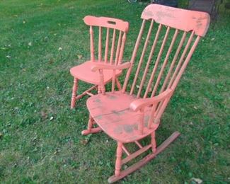 Pink furniture
