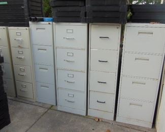File Cabinets (most with keys)