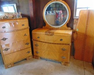 Matching dressers and head board
