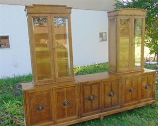 Unique China or Curio Cabinet